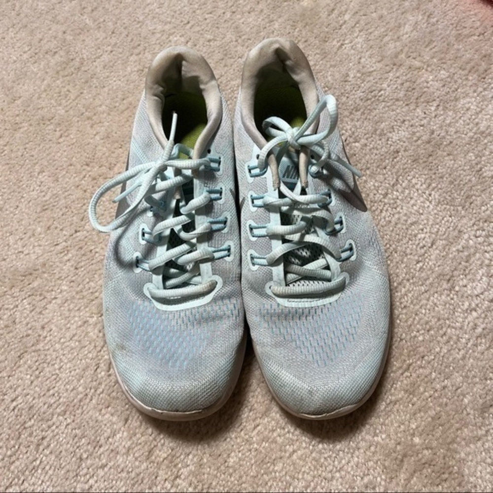 Blue Nike Sneakers